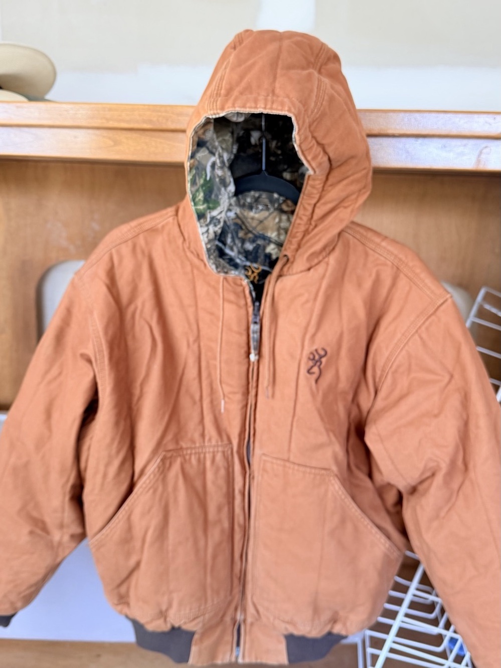Browning Men's Reversible Jacket Brown & Green